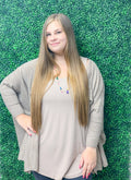 Brown Knitted Cardigan
