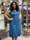 Teal Midi Dress