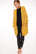 Camel chunky sweater