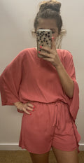 Mauve Romper