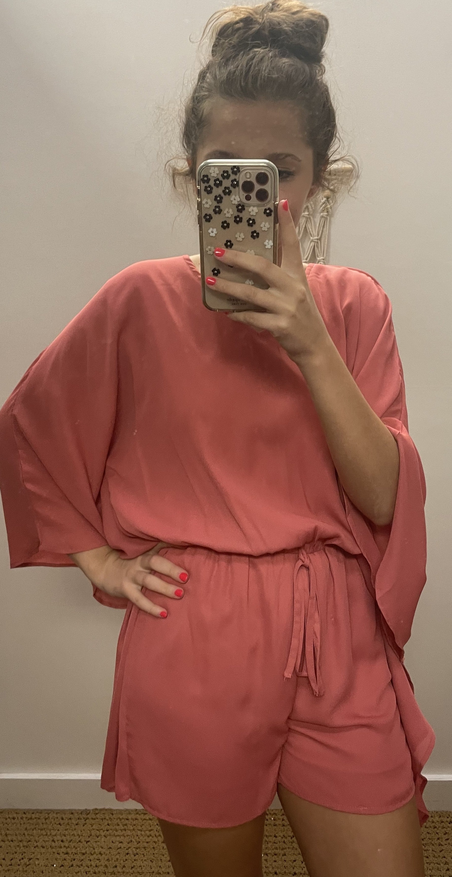 Mauve Romper