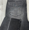 High-Waisted Release Hem Crop Jeans