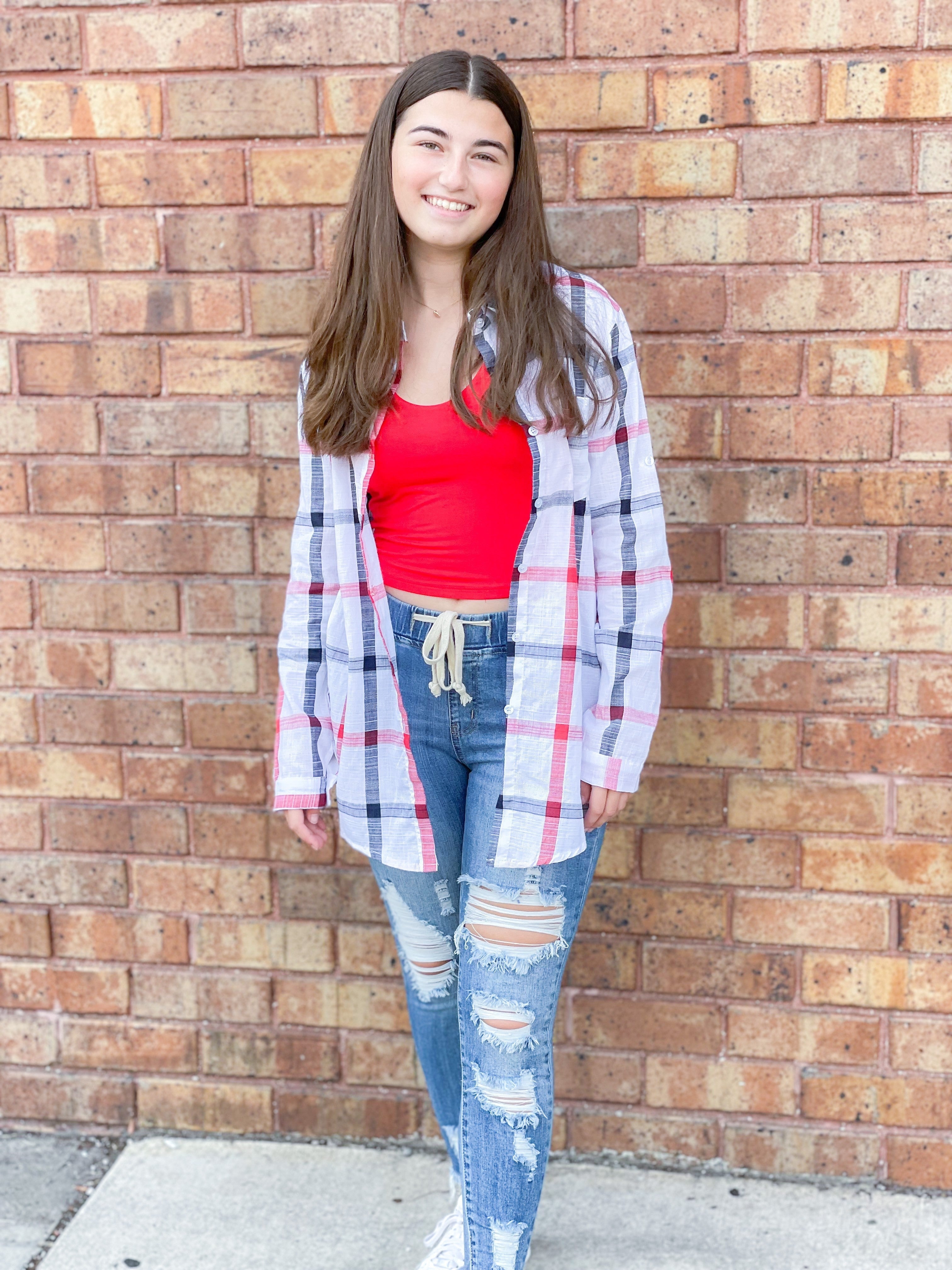 Red Checked Flannel