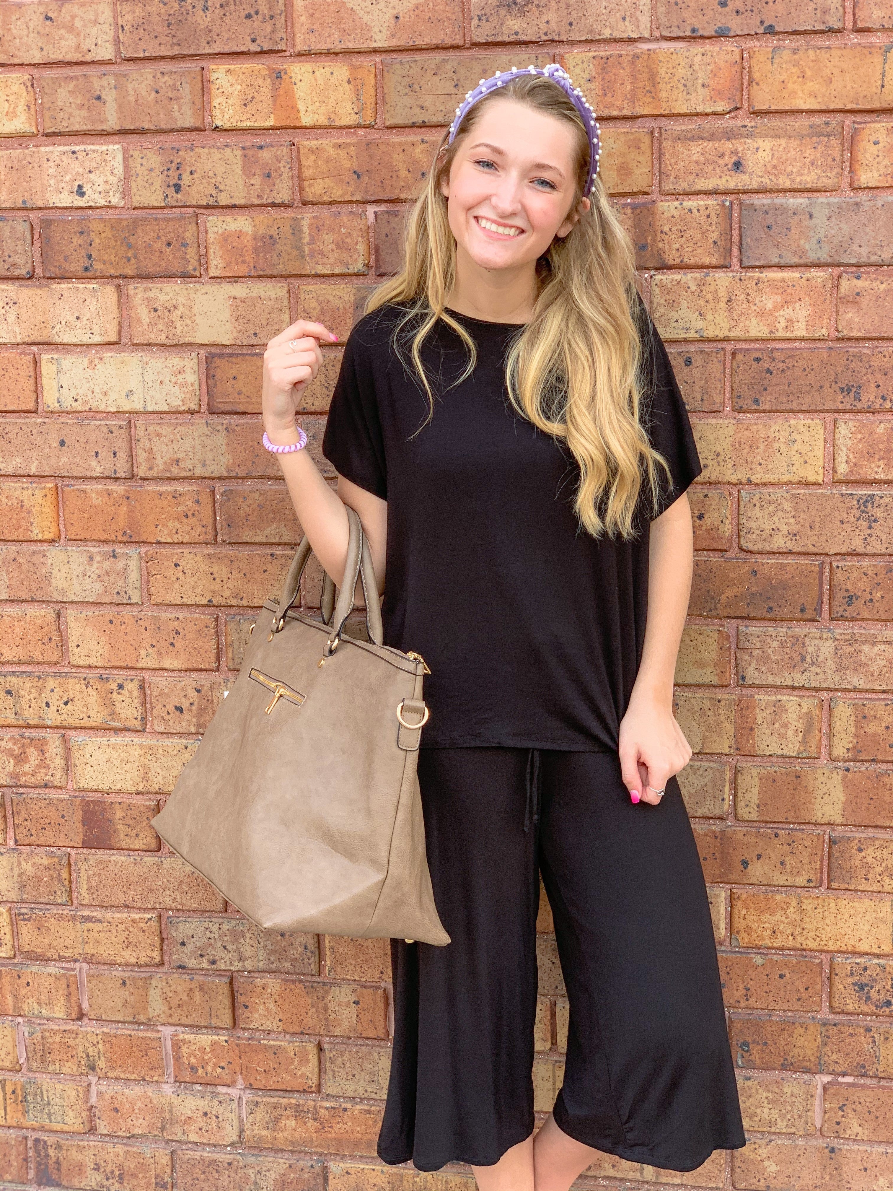 Black Lounge Set